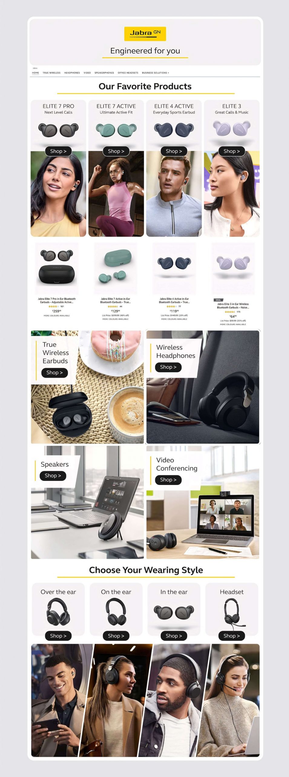 Amazon Brand Store Design